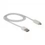 USB laidas DeLOCK 1 m USB 2.0 USB A Micro-USB B baltas