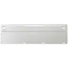 Belaidė klaviatūra CLEVETURA CLVX 1 Touch-On-Keys AI – ANSI US Mac išdėstymas, žirkliniai jungikliai, aliuminio korpusas, interaktyvus RGB