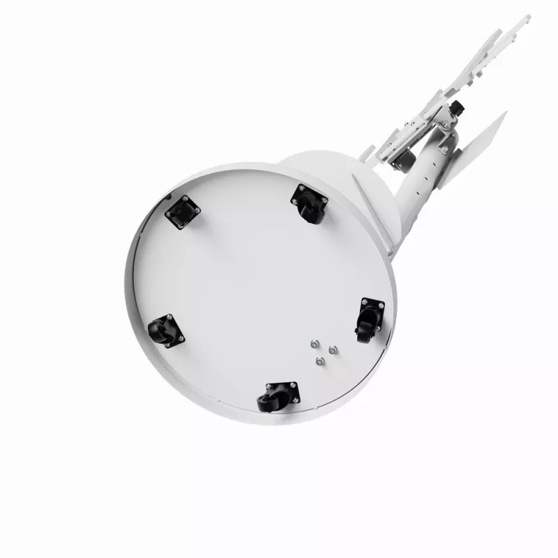 Grindinis TV stovas GEMBIRD TVS-86TR-01-W baltas, 37–86 colių, pasukamas ir pakreipiamas, VESA 200x200–600x400, maks. 50 kg