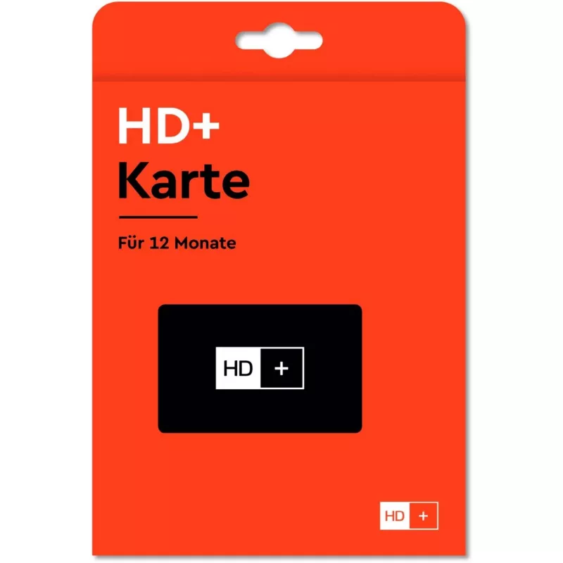 HD+ kortelė su 12 mėnesių HD+ kanalų paketu