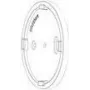 Sieninis tvirtinimo rinkinys BARCO, skirtas ClickShare CX-20 ir CX-30 (MPN B573071K)