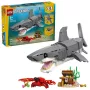 LEGO CREATOR 3 IN 1 31381 Bauginantis ryklys su lobių skrynia