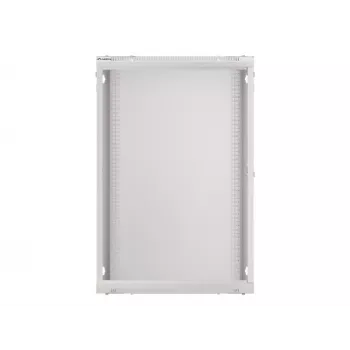 Lanberg sieninis montažinis stovo spintas 19'' 18U 600x450mm pilkas (stiklinės durys)