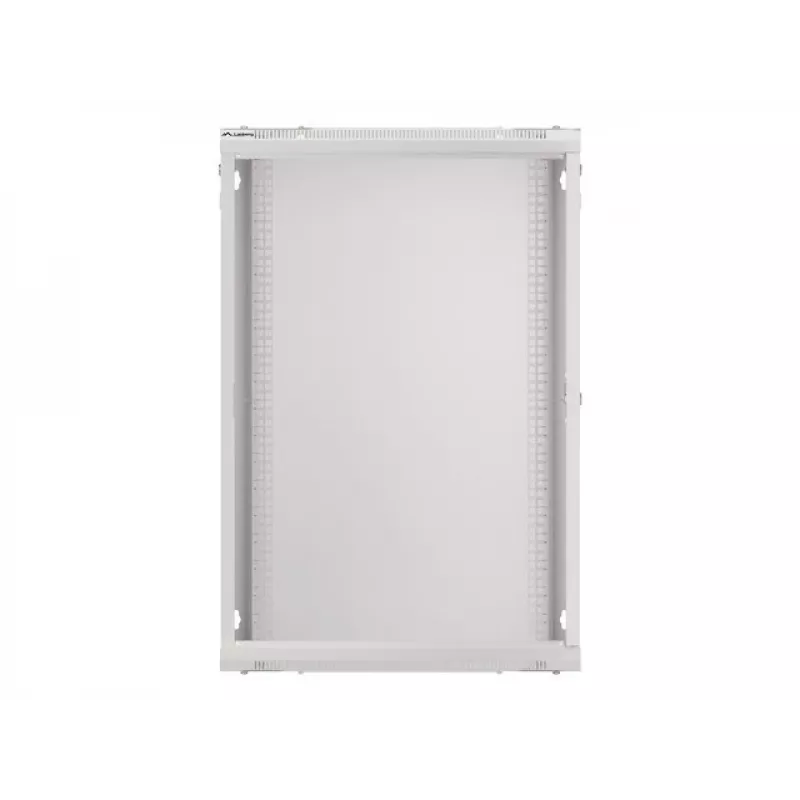 Lanberg sieninis montažinis stovo spintas 19'' 18U 600x450mm pilkas (stiklinės durys)