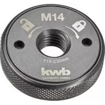 Greito užspaudimo veržlė KWB 717700, skirta 115–230 mm