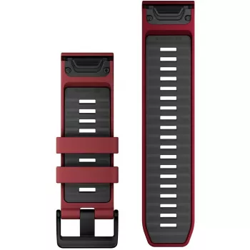 Garmin QuickFit 26 mm dirželis Graphite Red (010-13393-06)