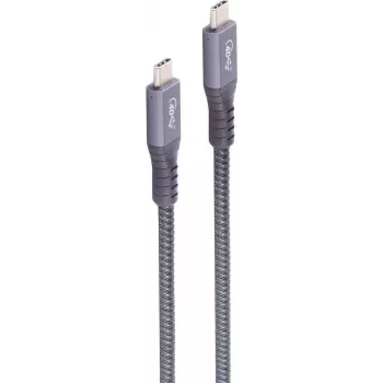 USB kabelis ShiverPeaks BS13-67010 USB4 Gen 3x2 0,5 m USB C pilkas