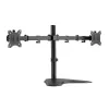 Monitorio laikiklis LOGILINK BP0099 2 ekranams, iki 81,3 cm (32 colių), VESA 75x75–100x100, max 8 kg, juodas
