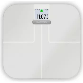 Garmin Index S2 išmaniosios kūno masės svarstyklės, baltos