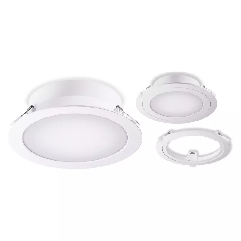 Įleidžiamas šviestuvas Steinel RS PRO DL 200 SC HF 18W, reguliuojama 3000K/4000K/6500K