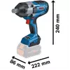 Bosch GDS 18V-1050 H Professional smūginis suktuvas 1750 RPM, juodas/mėlynas