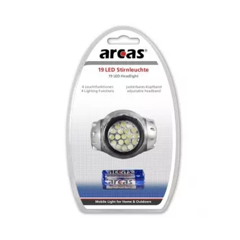 Arcas Headlight 19 LED 4 šviesos režimai