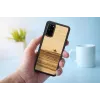 Dėklas Samsung Galaxy S20 Terra Black – natūrali mediena ir polikarbonatas