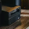 Mini Hi-Fi stereo sistema Adler AD 1917 – Bluetooth 5.3, CD/USB/MP3, 2×25 W RMS, FM imtuvas, 4 juostų ekvalaizeris, AUX, juoda