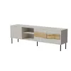 TV spintelė cama meble INSERTO 3D1W 190x40x62 cm kašmyro apdaila su LED