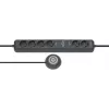 Prailginimo laidas Brennenstuhl Eco-Line Comfort Switch 2m 6 kištukinių lizdų