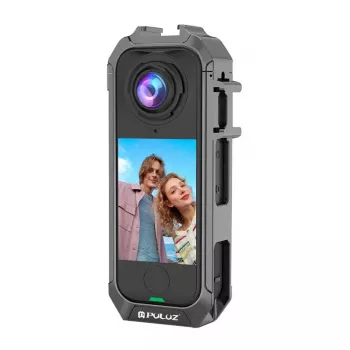Puluz metalinis apsauginis dėklas Insta360 X4 Air (pilka)