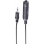 Garso adapterio laidas ShiverPeaks BS30701 0,2 m 3,5 mm lizdas – 6,35 mm kištukas juodas
