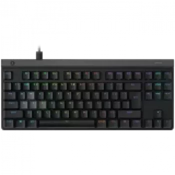 Mechaninė klaviatūra Logitech G515 Rapid TKL – be skaičių bloko, juoda, US International išdėstymas, USB, linijiniai jungikliai