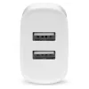 Įkroviklis 2x USB 2,4A 12W baltas