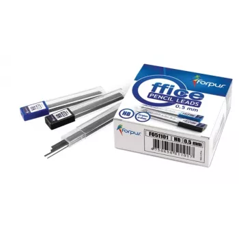 Pildomi švineliai Forpus FO51111 HB pilki 0,7 mm (12 vnt.)