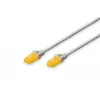 DIGITUS CAT 6A U-UTP jungiamasis laidas Cu LSZH AWG 26/7, ilgis 0,5 m, pilka (DK-1613-A-005)