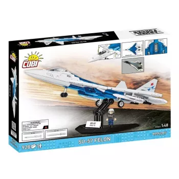 Konstruktorius Cobi SU-57 Felon, 928 detalių – Cobi modelis COBl-5909