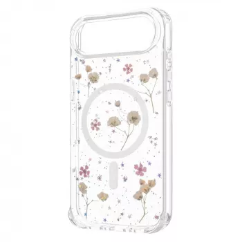 Korpusas FIXED Apple iPhone Air — TPU, MagBloom suderinamas, Blush Plum