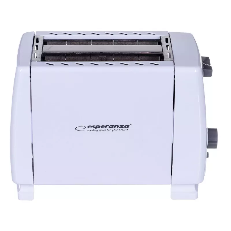 Skrudintuvas Esperanza EKT001 Caprese, 2 griežinėliai, 600 W, baltas