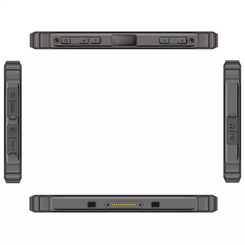 Nešiojamas planšetinis kompiuteris ALLNET X-trail-100-Intel-2D su 2D skaitytuvu, NFC ir LTE