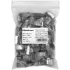 RJ45 modulinis jungtis QOLTEC 54556 CAT6 FTP, sidabrinė, 18×22×11 mm, pakuotė po 100 vnt.