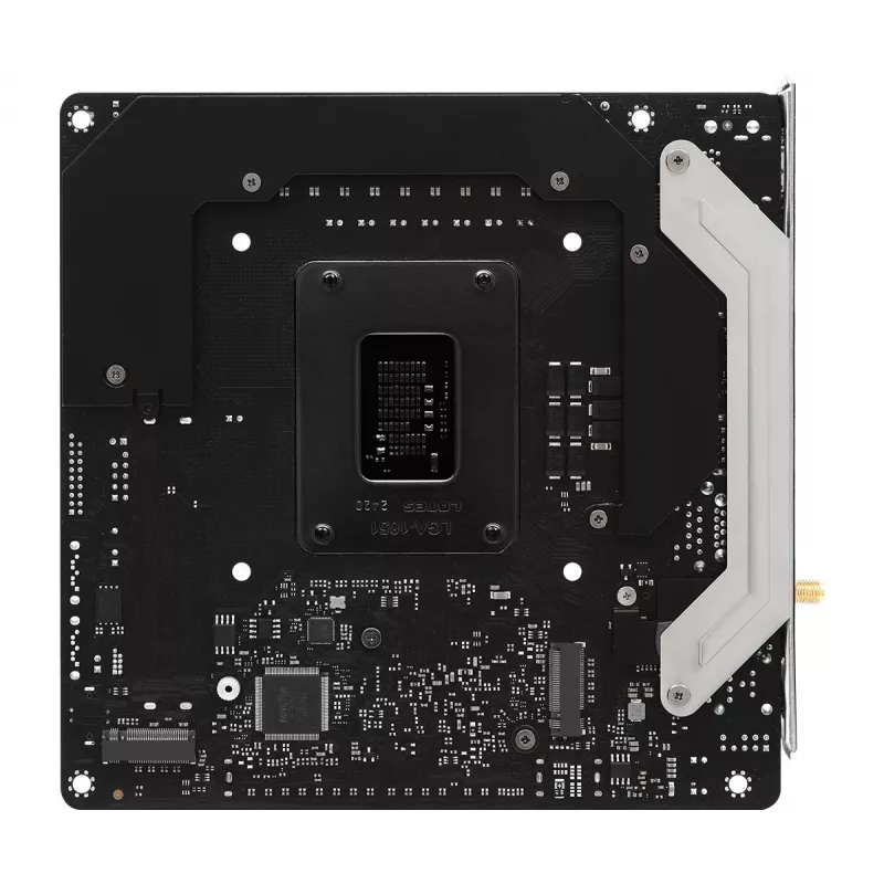 Pagrindinė plokštė ASRock Phantom Gaming Z890I Nova WiFi — Intel Z890, LGA 1851, mini ITX, DDR5, 2x M.2, Wi‑Fi 6E/7, 5Gb LAN, Thunderbolt
