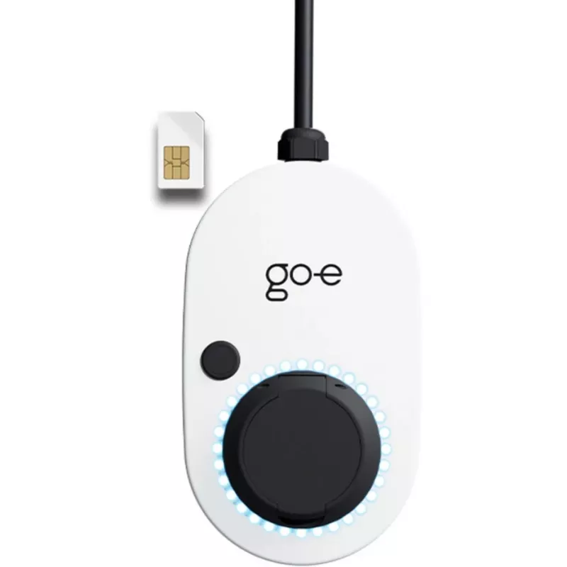 Įkroviklis Gemini 2.0, 11 kW (16A 3 fazės), Wallbox Baltas/juodas, be kabelio, 4G/LTE