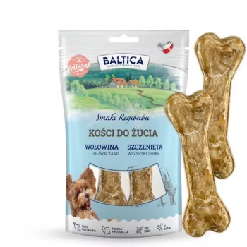 BALTICA Puppy Beef with tripe - kramtukas šuniukams - 2 vnt