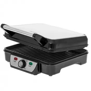 Mesko MS 3050 kontaktinis grilis, 1800W, juodas/nerūdijantis plienas