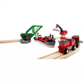 Traukinys BRIO Lift and Load