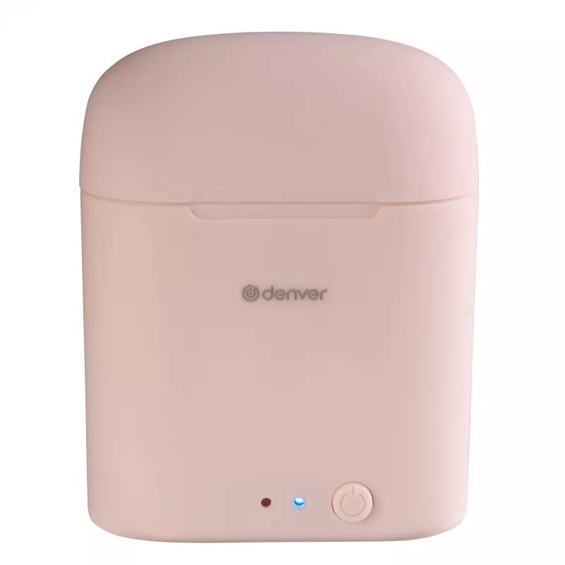 Belaidės ausinės Denver TWE-46ROSE