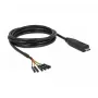 Serijinis kabelis DeLOCK 63946 USB 2.0 Type-C 2m juodas