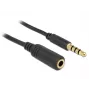 Audio kabelis DeLOCK 84668 3m 3,5mm juodas