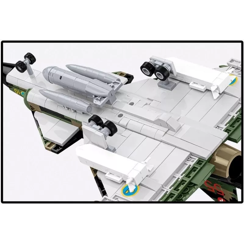Konstruktorius Cobi Blocks Saab AJS 3 Viggen 911 dalių modelio rinkinys