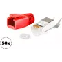 RJ-45 kištukas raudonas ShiverPeaks 72067-50R (50 vnt.)