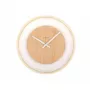 NeXtime laikrodis Wood Loop 3046, Ø30 cm, sieninis, medinis