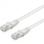 Tinklo kabelis Goobay 1,5 m Cat5e UTP baltas