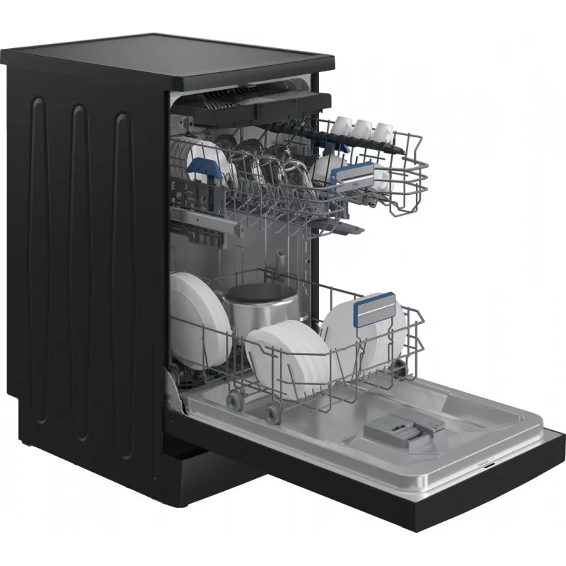 Įmontuojama indaplovė BEKO BDFS26123AQ, 45 cm, 10 komplektų, 49 dB, antracitas