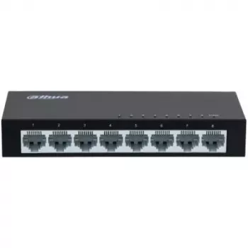 Tinklo jungiklis DAHUA SF1008-EUR 8 prievadų 10/100 Mbps nevaldomas