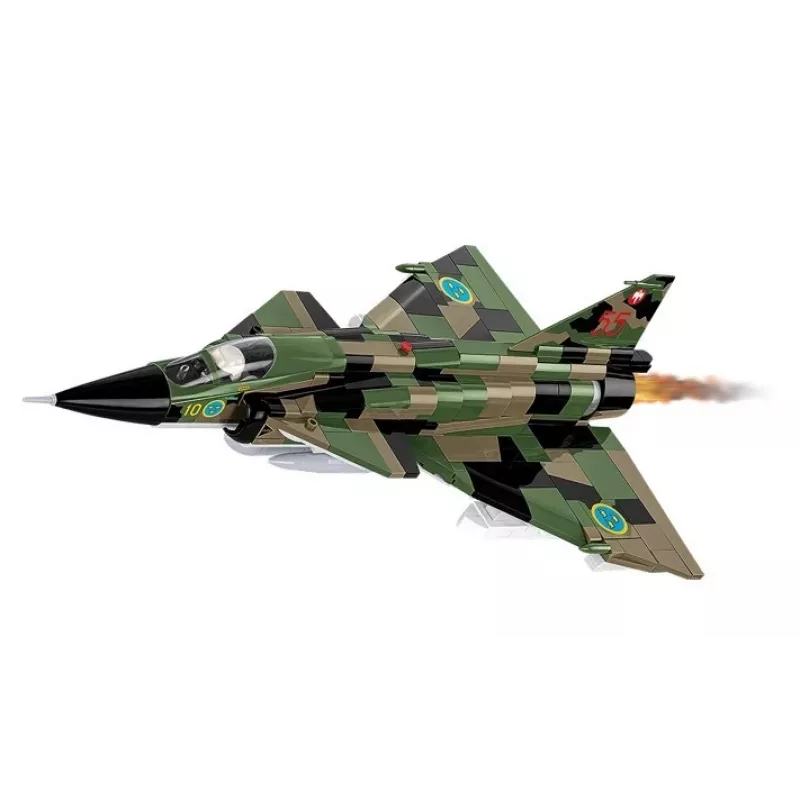 Konstruktorius Cobi Blocks Saab AJS 3 Viggen 911 dalių modelio rinkinys