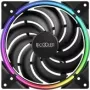 140 mm RGB korpuso ventiliatorius PCCOOLER CORONA-MAX-RGB 1000–2000 RPM