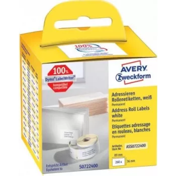 Avery ASS0722400 Baltas