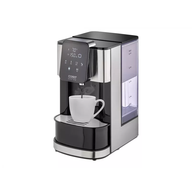 Elektrinis virdulys Caso Turbo Karšto vandens dozatorius HW 1660 – 4 l, 2600 W, juoda/nerūdijantis plienas