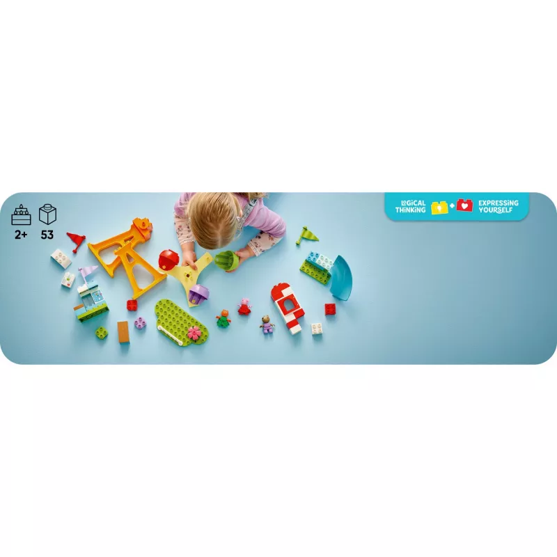 LEGO DUPLO 10453 Linksmasis atrakcionų parkas